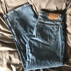 H&M Divided mid rise wide leg jeans